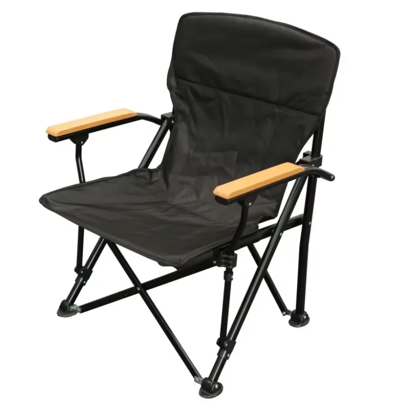 Folding Kermit Camping Chair, Sturdy Portable Seat with Armrests for Outdoor Camping & Indoor Leisure