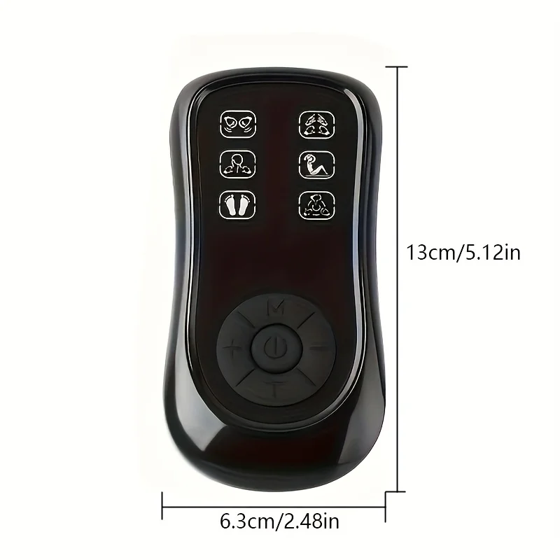[USB Rechargeable Massager] Muscle Massager with 8 Electrodes, Tens Unit, Suitable for Full-Body and Muscle Relaxation, Portable Design, Ideal Gift for Family and Friends!