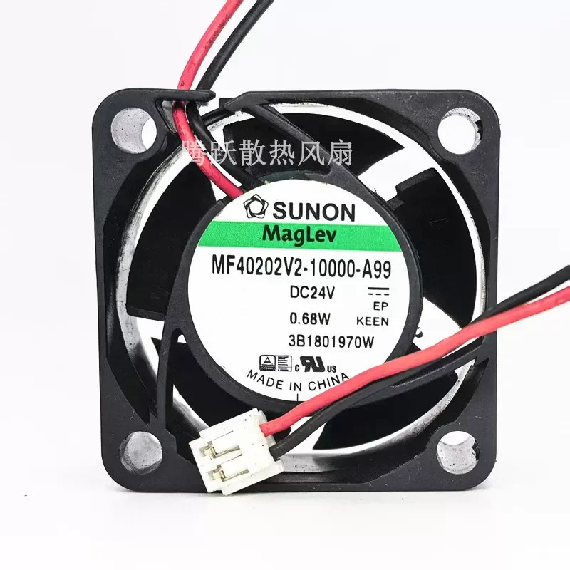 for Jianzhun SUNON MF40202V2-10000-A99 24V 0.68W 4CM 4020 Variable Frequency Cooling Fan