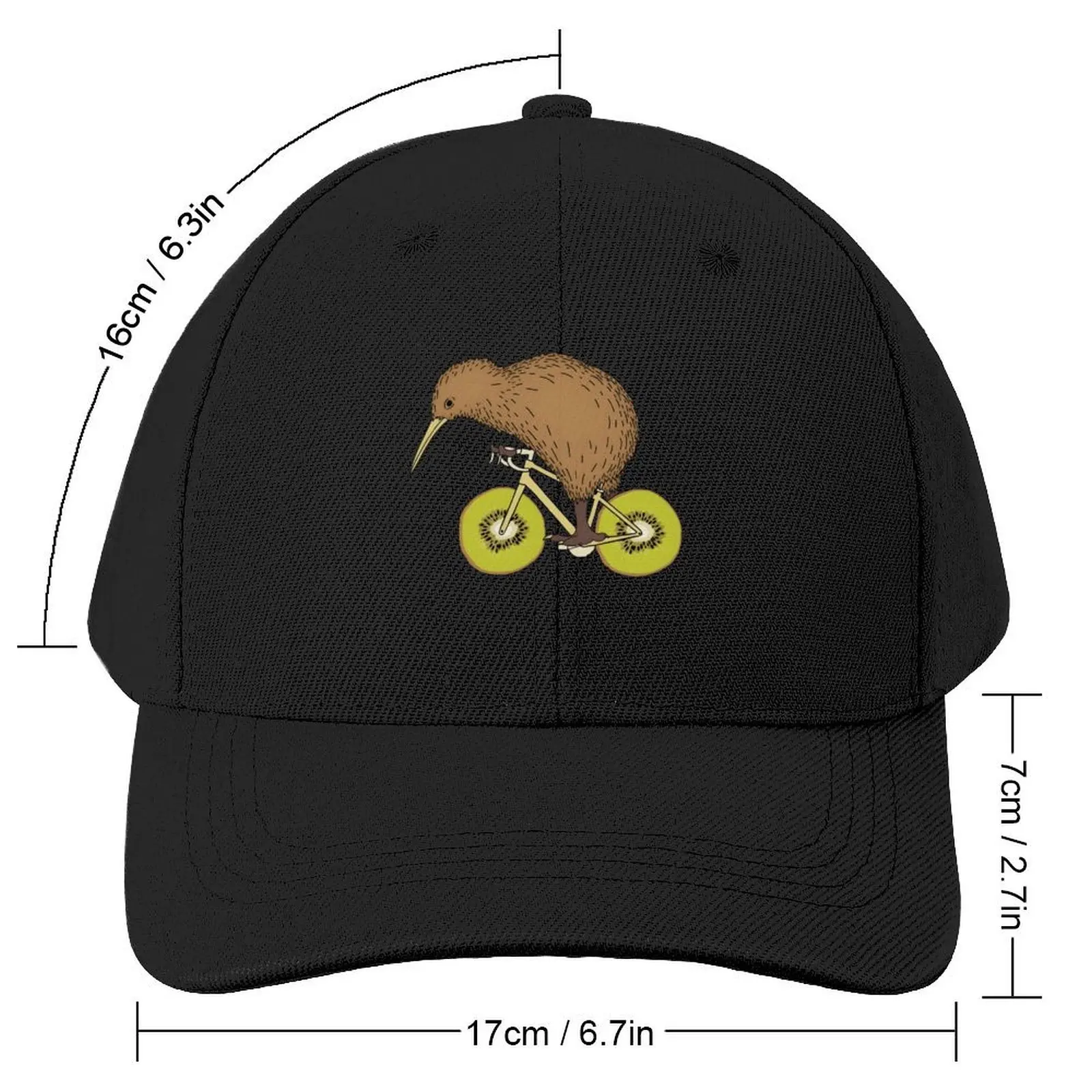 Kiwi Pride Sticker Cute New Zealand Kiwi Bird Baseball Cap New In The Hat Luxury Man Hat Designer Man Women's