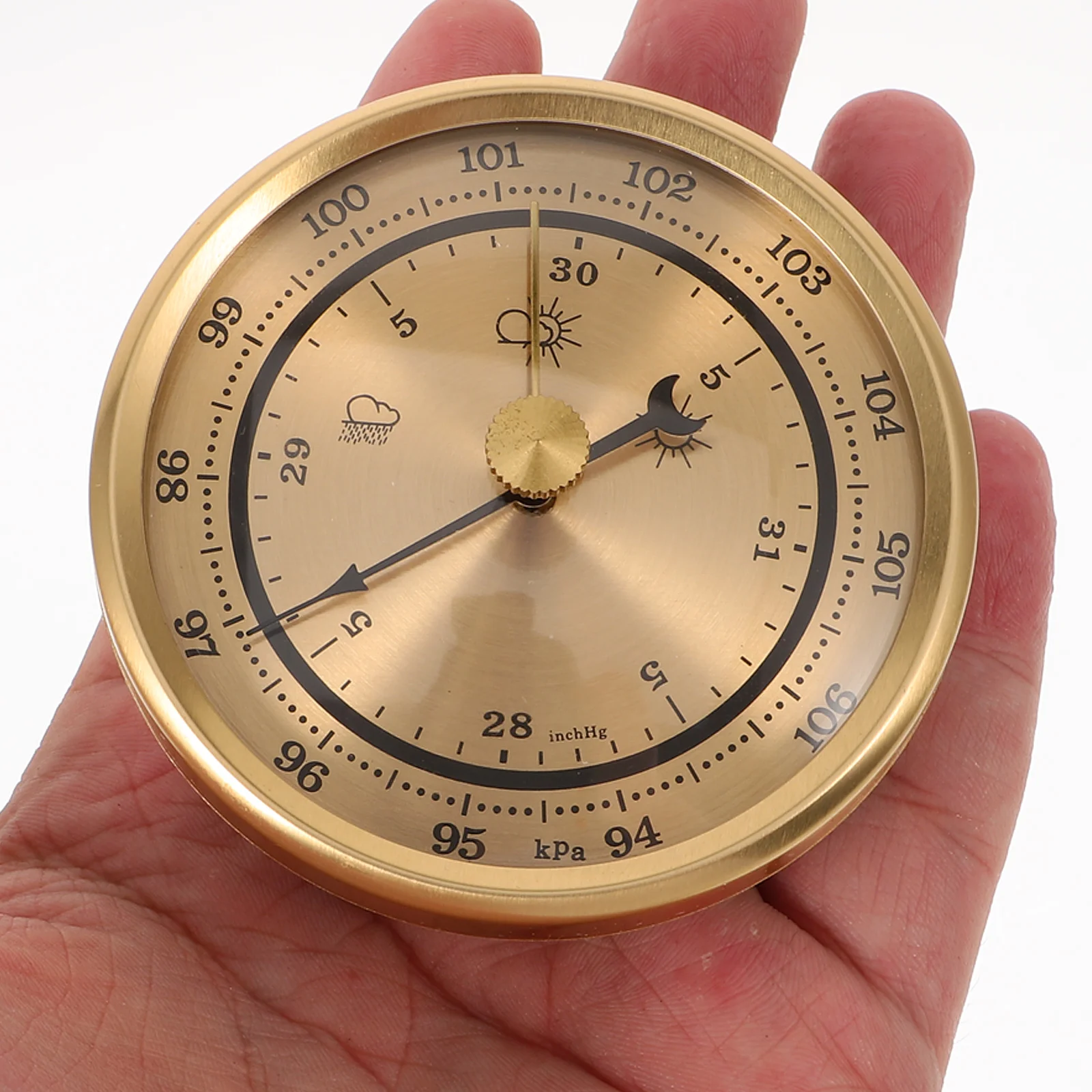 

Weather Barometer Air Pressure Gauge Thermometer Hygrometer Digital Sensor Home Tool Large Screen Display Portable