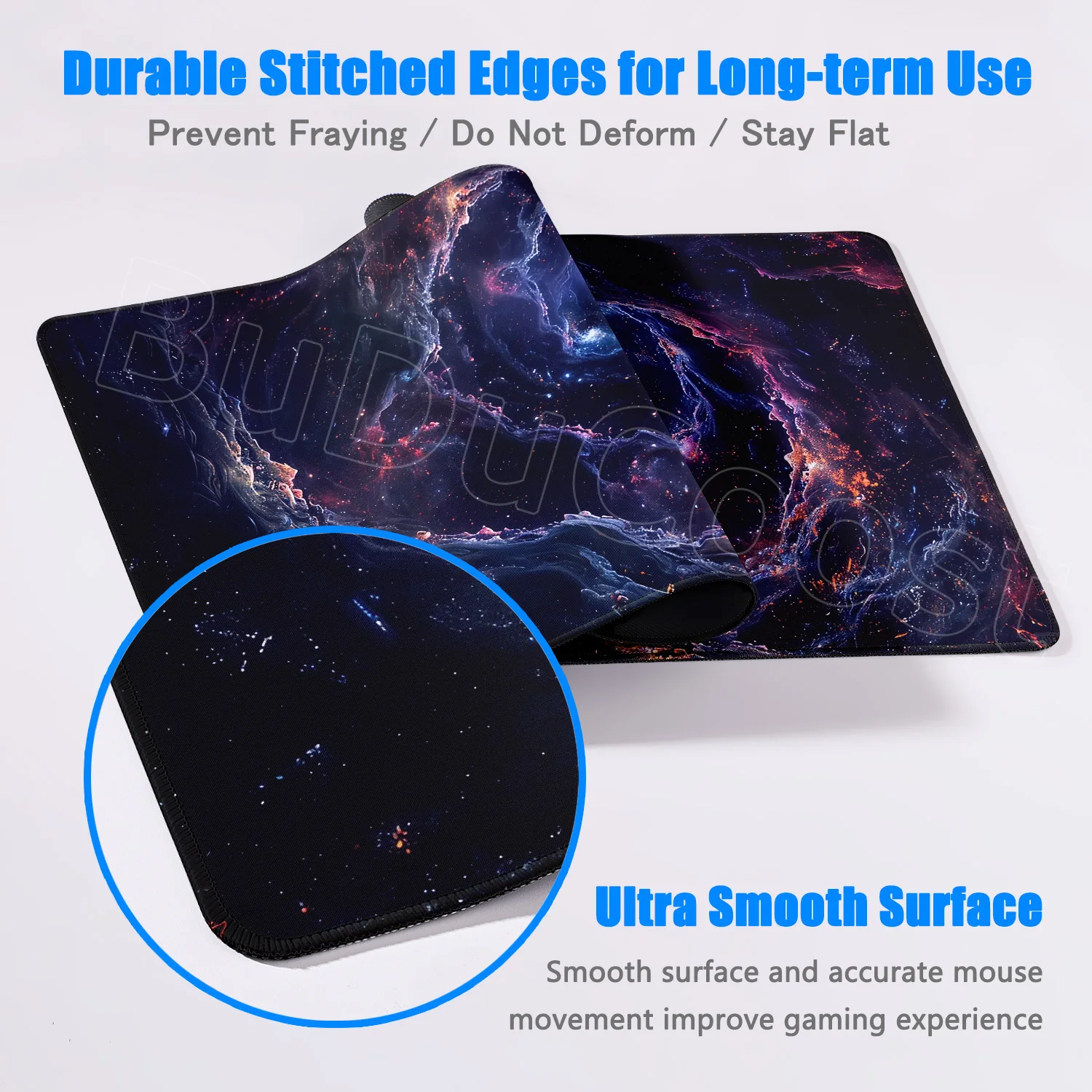Starry Galaxy Mouse Pad HD Printing Large Computer Office Game Table Mats Rubber Anti-slip Gamer Keyboard Mousepad Long Desk Mat