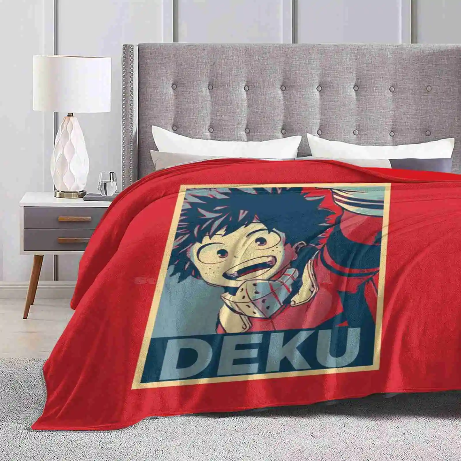 Izuku Midoriya Hope Low Price New Print Novelty Fashion Soft Warm Blanket Boku No Hero Academia Bnha Anime Mha Manga All Might