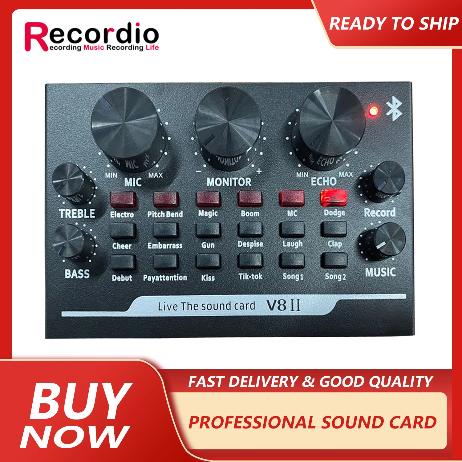 

GAX-V8II M Audio Usb Sound Card Made In China