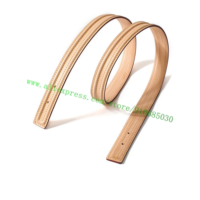 Cinturino per borsa in pelle vacchetta Beige naturale di alta qualità per Designer di lusso Viva Cite Lady Handbag Women Shoulder Carry Belt