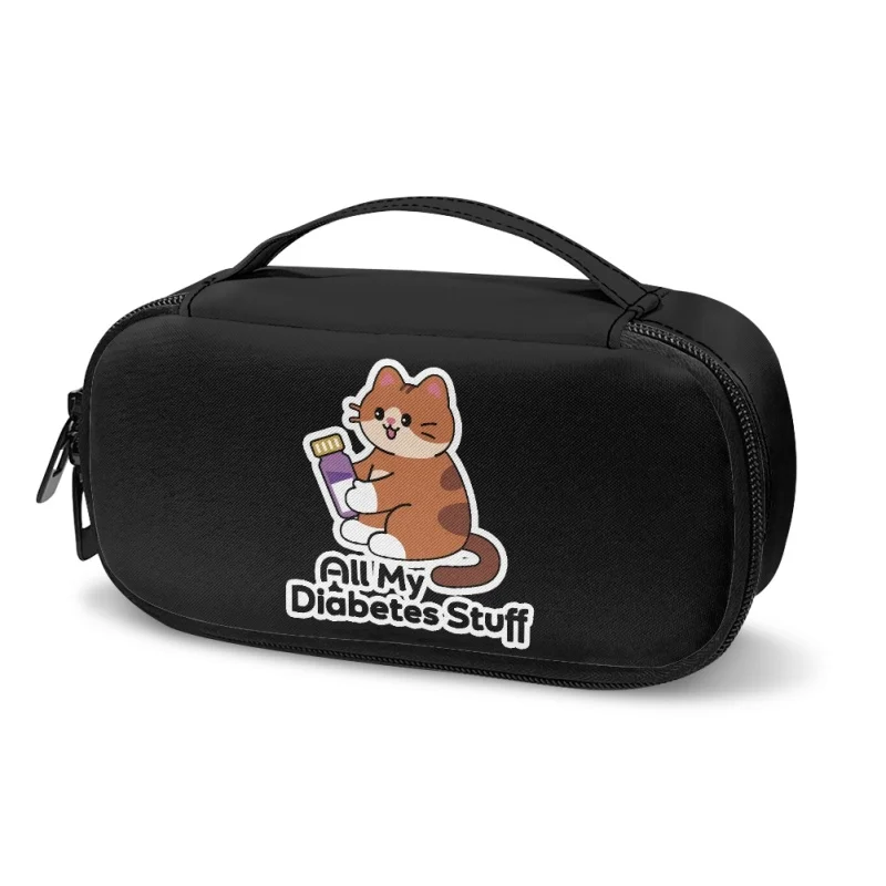 

HYCOOL Custom Insulin Bag Portable Medication Storage Aluminium Foil Lining Organize Bags Diabetes Box