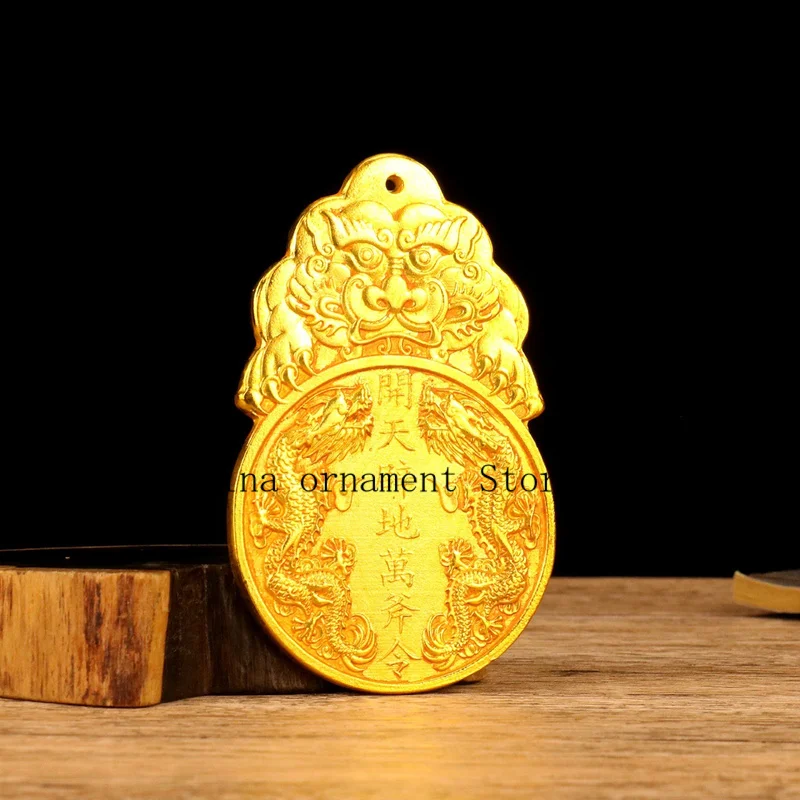 Antique bronze alloy gilded 