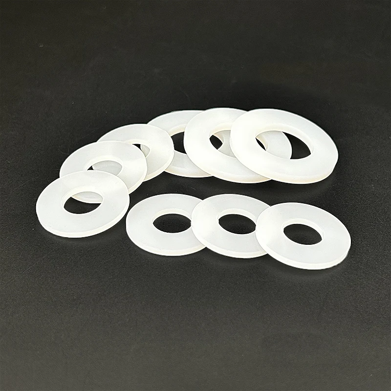 ID 5/6/8/11/14/18/20/24/32/42mm High temperature resistant vmq silicone gasket seal flat pad silicone rubber anti slip round