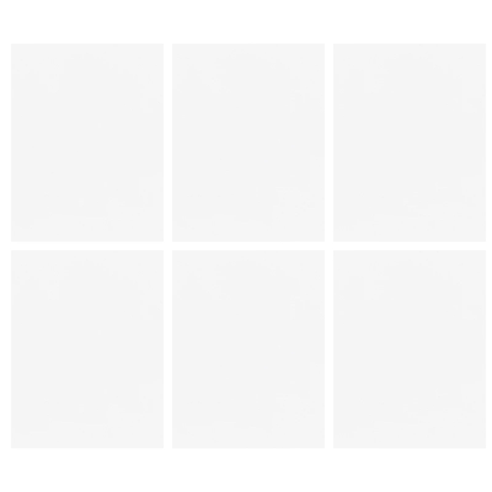 20 Pcs Transparent Ink Jet Film PET Clear Slides Photographic Printing Transparency Film Office Paper Products