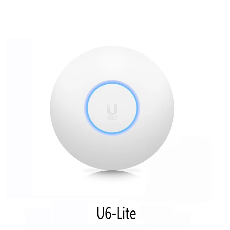 Ubiquiti UniFi U6-Lite Wi-Fi 6 Access Point with dual-band 2x2 MIMO Wi-Fi 6 access point 1.5Gbps 5GHz MU-MIMO OFDMA, 2.4GHz MIMO