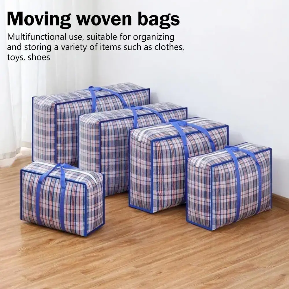 أكياس غسيل كبيرة الحجم مع سحابات أكياس تخزين شديدة التحمل حقيبة ملابس مقاس S M L XL XXL تخزين منظمة