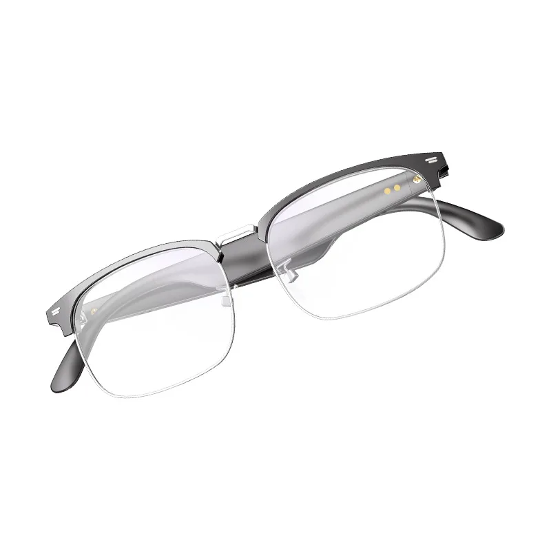 

AI Smart Bluetooth Audio Glasses Metal Frame Business Translation Glasses Multilingual