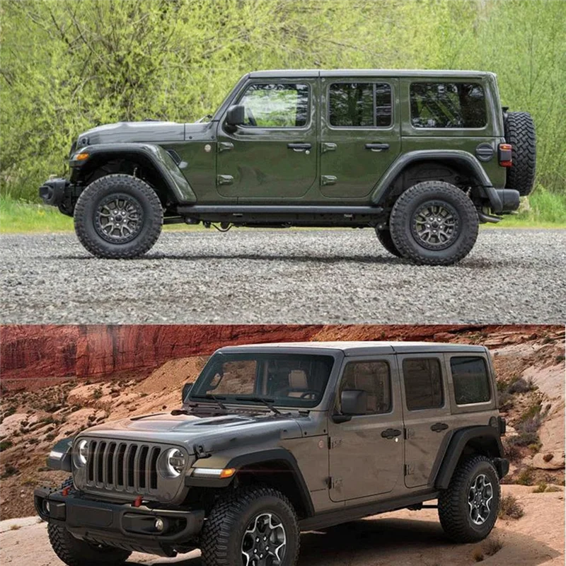 

Car Replacement Parts For Jeep Rubicon 2023-2024 Mudguard Set Includes Mud Flaps Splash Guards
