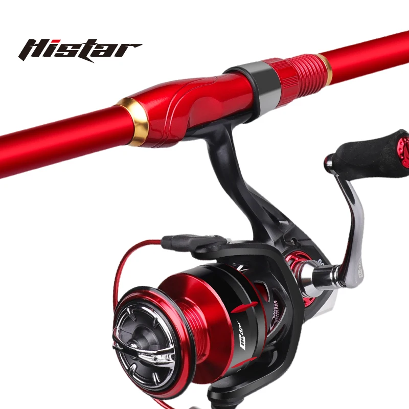 

HISTAR Shining 2.4M-3.6M High Carbon Body 3D Rod Gudie Light Super Hard Nightlight Tips With Metal Plug Ground Rocky Fishing Rod