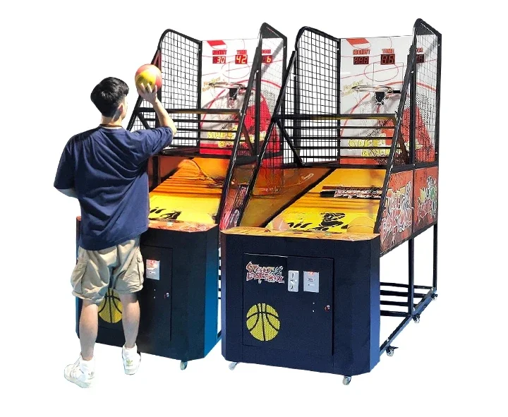 

Hot Selling Coin Operated Street Basketball Shooting Arcade Game Machine Basketball Arcade Game Machine