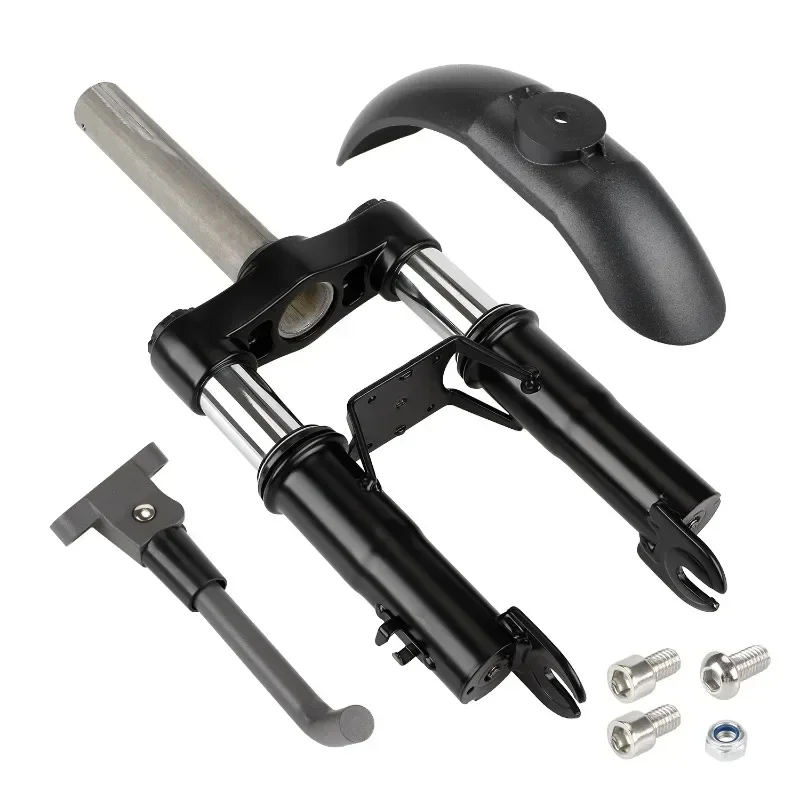 

Front Fork Shock Absorber for M365 1S Pro/Pro2 Electric Scooters with Kickstand and Mudguards—Enhances Riding Comfort