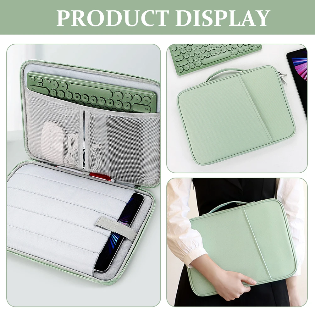 

Tablet Carry Case 10.8-11 Inch Waterproof Nylon Sleeve for Tablet and E-Reader Lightweight with Ample Storage