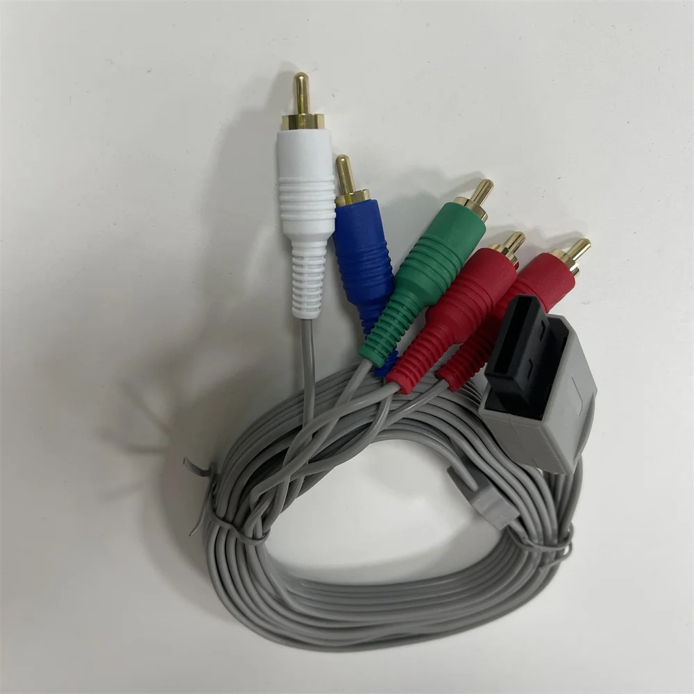 Komponen HDTV 1080P AV Audio 5RCA kabel adaptor kabel untuk Wii konsol