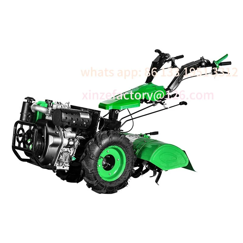 

Full gear snow plow Multifunctional micro tiller Cultivator Small soil loosening and trenching machine Agricultural agricultural