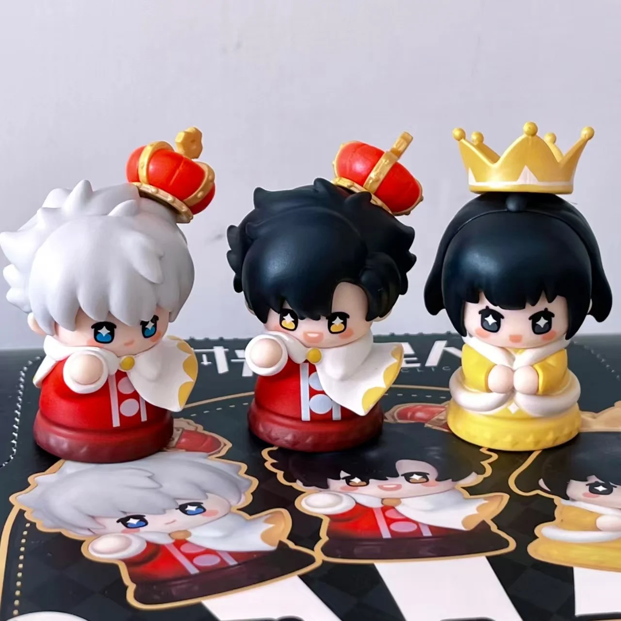 Hot Kawaii Model Gift Original Action Anime Figure Time Agent Chess Series Refers To The Puppet Trendy Play Handheld Ornament view 2