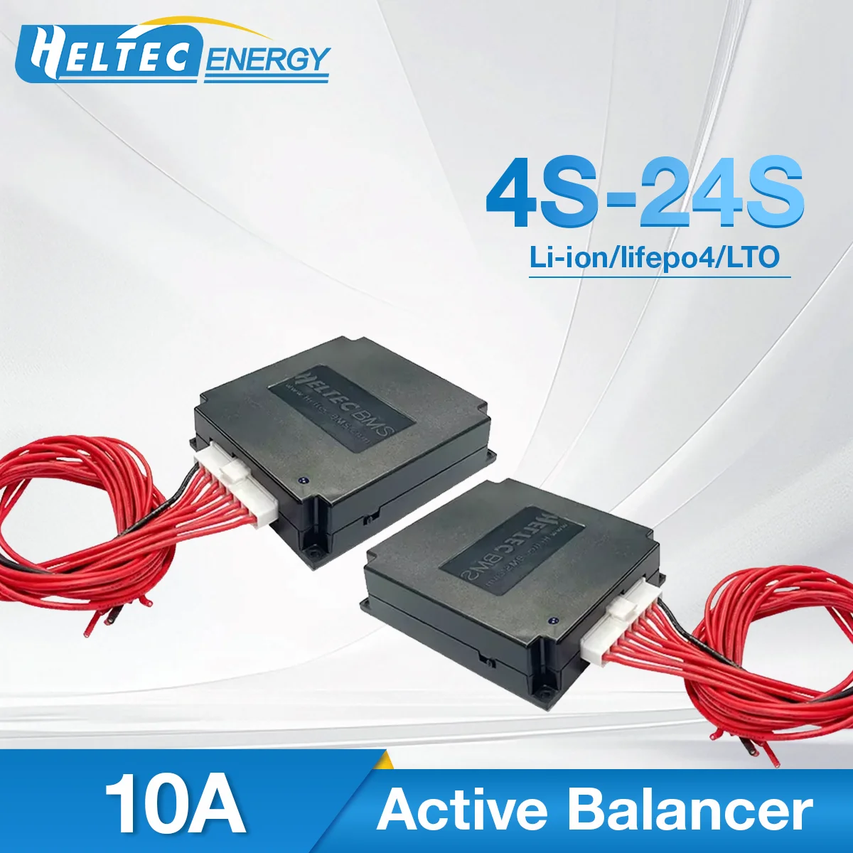 Heltec 10A Active Balancer 4S 8S 16S 17S 24S Transformer Feedback Type Energy Transfer Li-ion/LiFePO4/LTO Balancer
