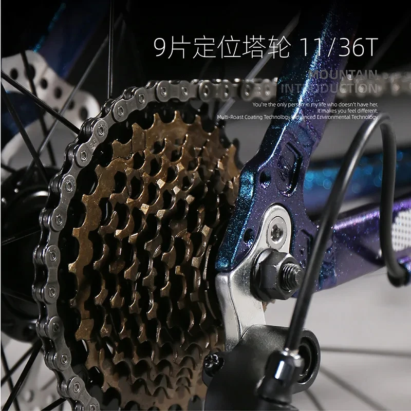 26/29 inch MTB shock absorbing mountain bike Chameleon bicicleta dual disc brake Downhill Bike 27 speed Cross Country Bicycle