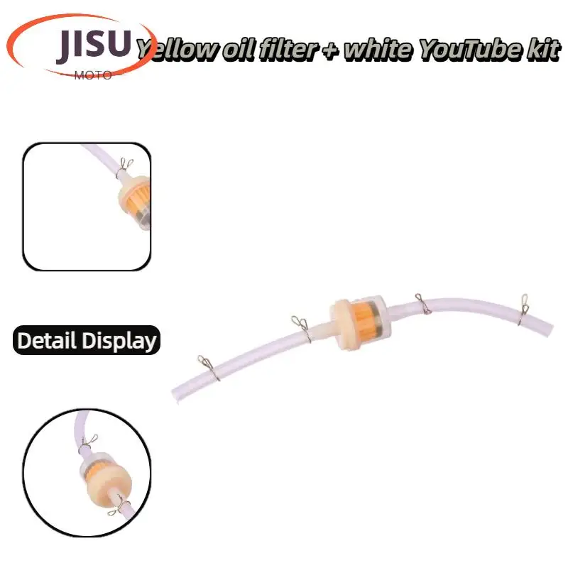 

Scooter Motorcycle Moped Scooter Dirt Bike Universal 6mm ATV Fuel Filter Motorcycle Gasoline Gas Fuel Gasoline Oil Filter