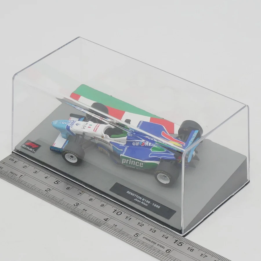 Ixo 1:43  BENETTON B196 1996 Jean Alesi Diecast Car Model Metal Toy Vehicle