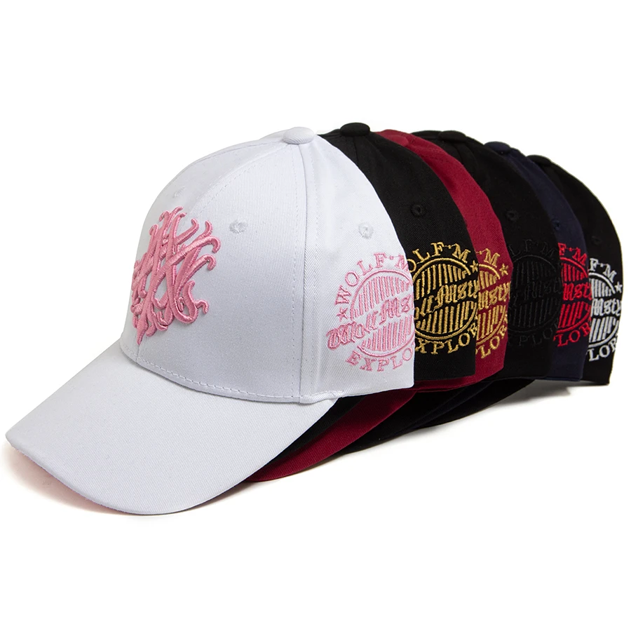 New Men Women Baseball Cap Totem Embroidery Cotton Hip Hop Hat Fashion Visor Sun Snapback Summer Outdoor Casual Caps For Flame