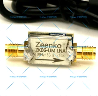 Zeenko UM series LowNoise Amplifier 100KHz‑4GHz/6GHz/10GHz USB type-C interface 20dB High Gain LNA RF Power Preamplifier Module
