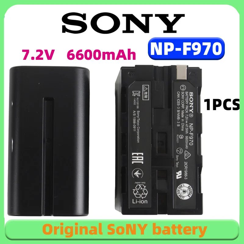 Original NP-F970 NPF970 Battery For Sony 930 F950 F960 F770 F570 CCD-RV100 TRV58 DCR-TRV110K RV100 TRV58 DSR-PD1 BC-V615 Battery
