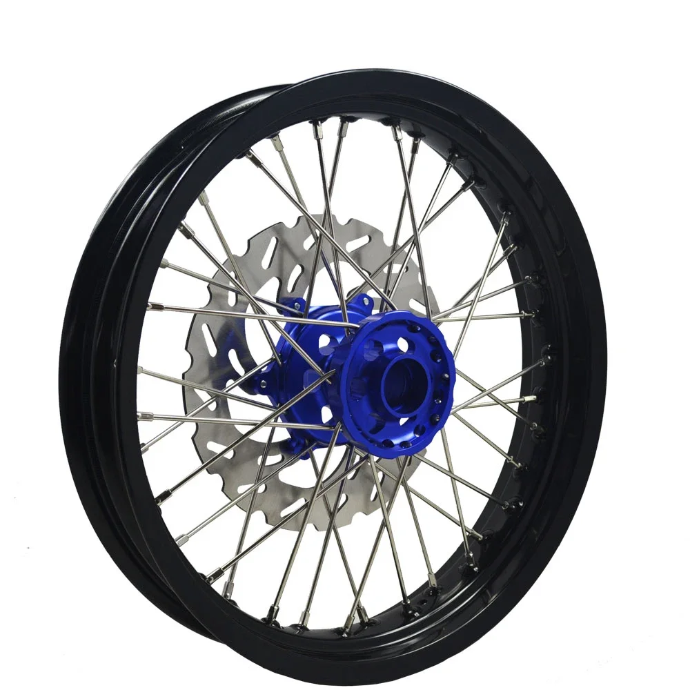 36 Spokes Motorcycle Alloy Wheels Rims Set For YZF250 YZF450