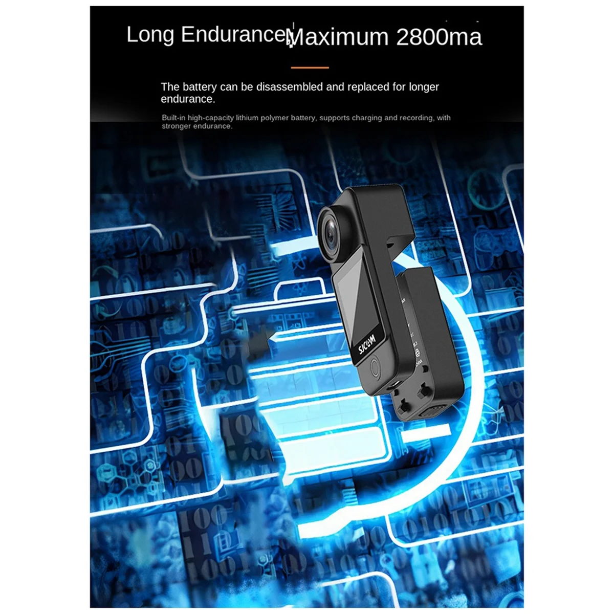 

【Последний шанс!】Экшн-камера SJCAM C300 4K FHD с длительным сроком службы батареи Видео 30 м Водонепроницаемая камера 5G Wi-Fi Экшн-камера