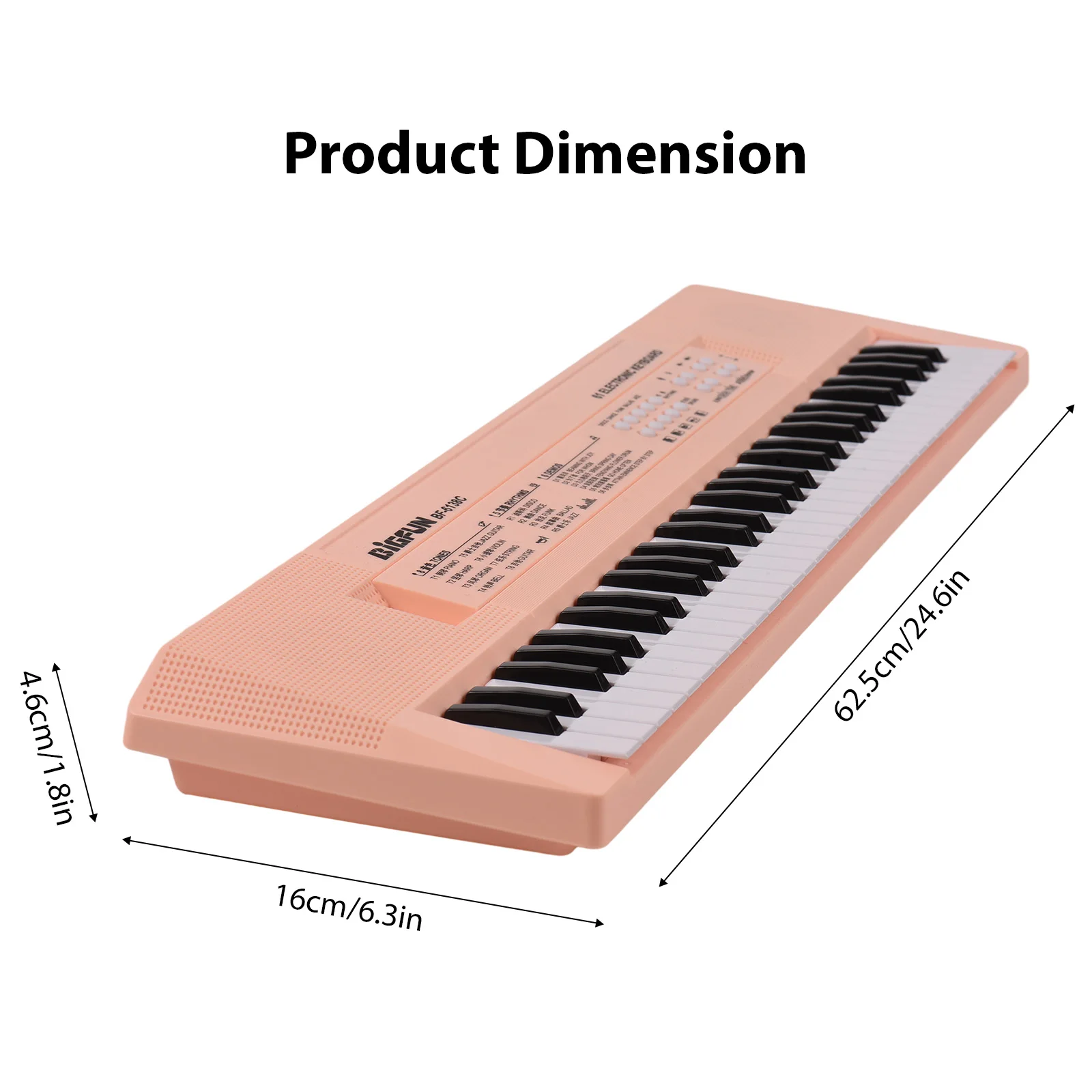 61 клавиша электронная клавиатура пианино музыкальный инструмент с микрофоном Двухрежимная музыкальная клавиатура пианино 6 демонстрационных песен