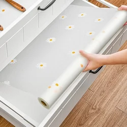 Hot sale Waterproof Moisture-proof Kitchen Gadgets Table Cover Daisy Closet Placemat Drawer Mat Refrigerator Mat Cupboard Pad