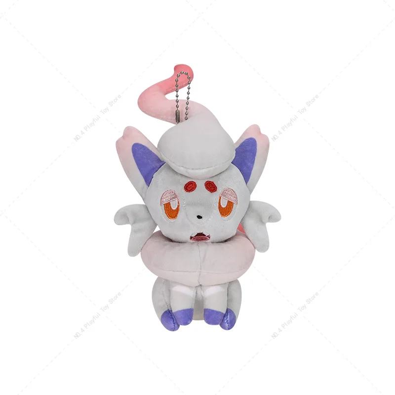 Pokémon Plush Pendant Hisuian Zorua Mini Cute Doll Toys Backpack Keychain Pendant Birthday Christmas Gift