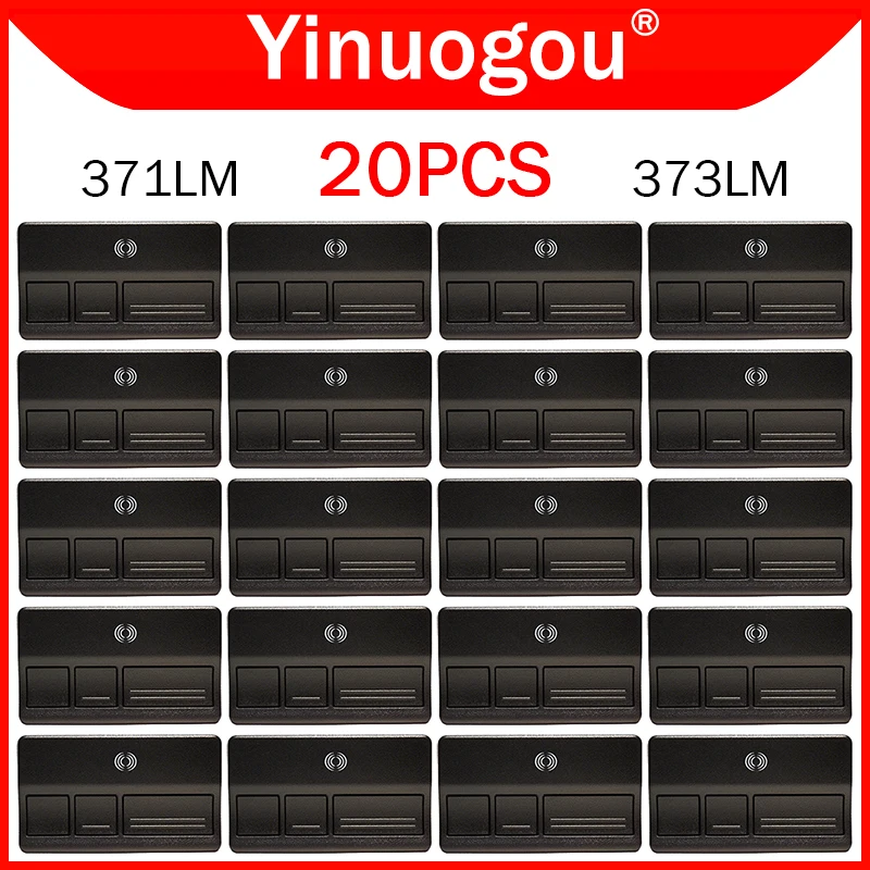20個 Chamberlain LiftMaster 373LM 371LM 372LM 370LM 371LMC 950D 953D 956D ガレージドアオープナーリモコン 315MHz トランスミッター