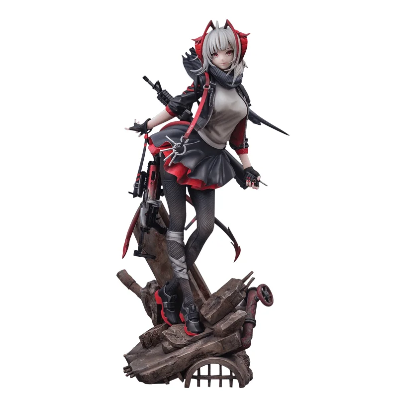 Arknights Anime Game Figuur W Gewapende Mooie Meisjes 26 cm Randapparatuur Kawaii Actiefiguren Collectie Model Poppen Kinderen Speelgoed gift