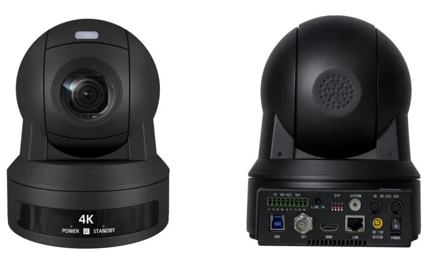 NEW 20x Optical Zoom 4k NDI Ptz Broadcast Camera 3G-sdi hdmi Output for Live Streaming