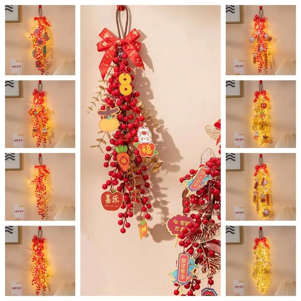 

luminescence New Year Wealth Fruit Joy Fuzi Hanging New Year luminescence Pendant Facai Fruit Best wishes