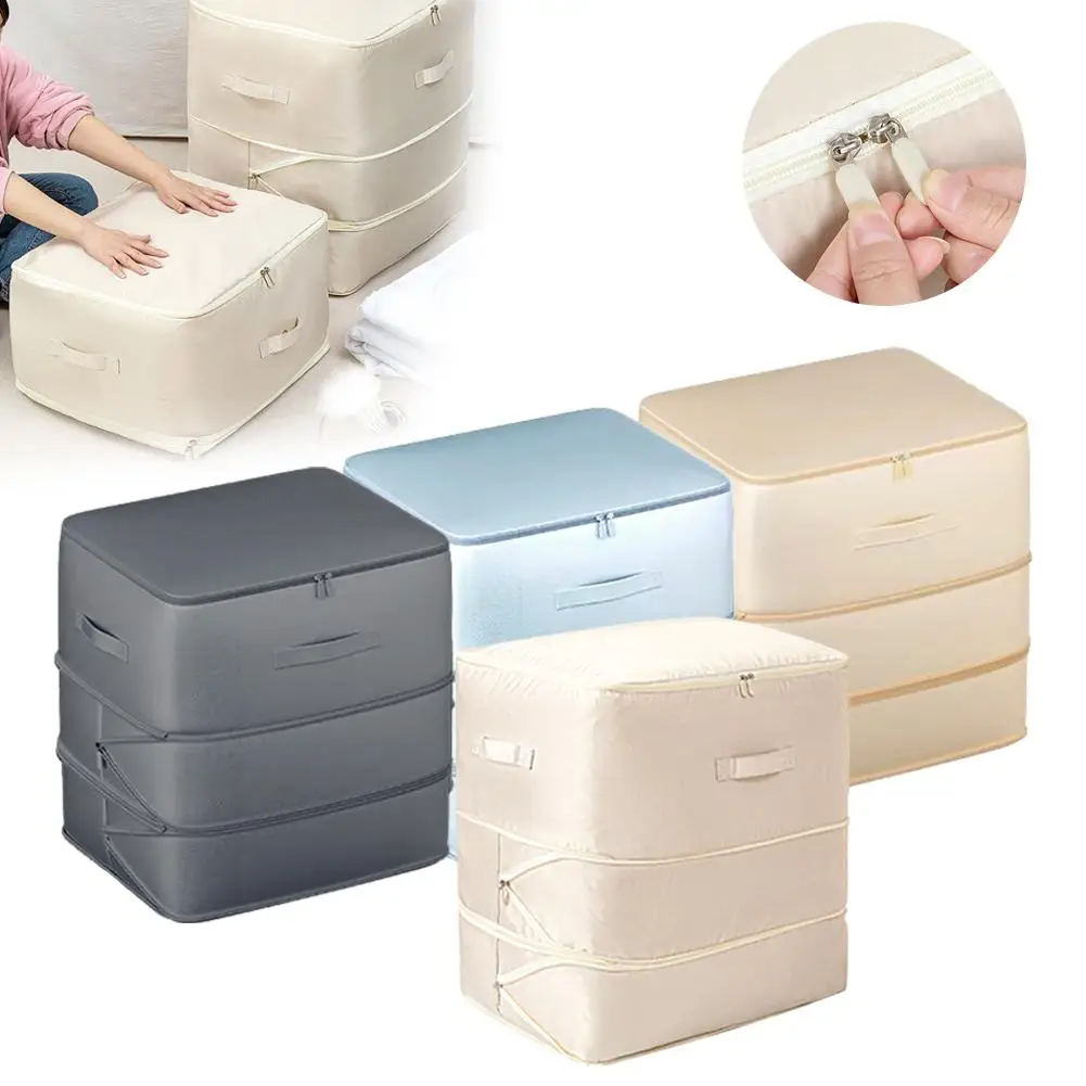 

Down Quilt Storage Compression Bag Waterproof Large Finishing Bag Packing Capacity Dust-proof Quilt Moisture-proof A9a8