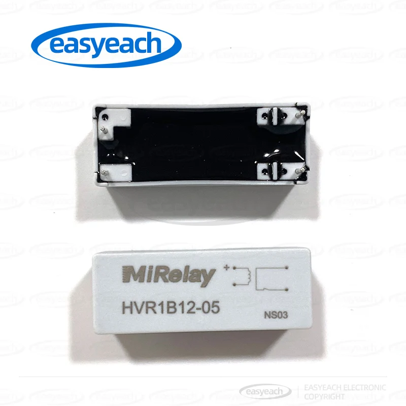 HVR1B12-05 coil voltage 5V 12V 24VDC HVR1B24-05 contact withstand voltage 2KVDC normally closed relay