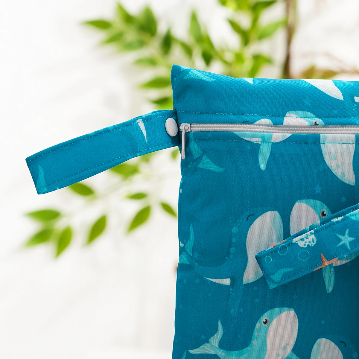 2pcs Set 18*25cm Waterproof PUL Nappy Dry Bag for Diapers Inserts Mini Fashion Wet Diaper Bag