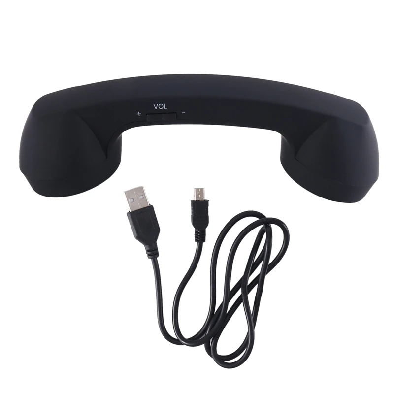 Récepteurs de combiné de téléphone rétro sans fil, casque pour téléphone portable, téléphone filaire