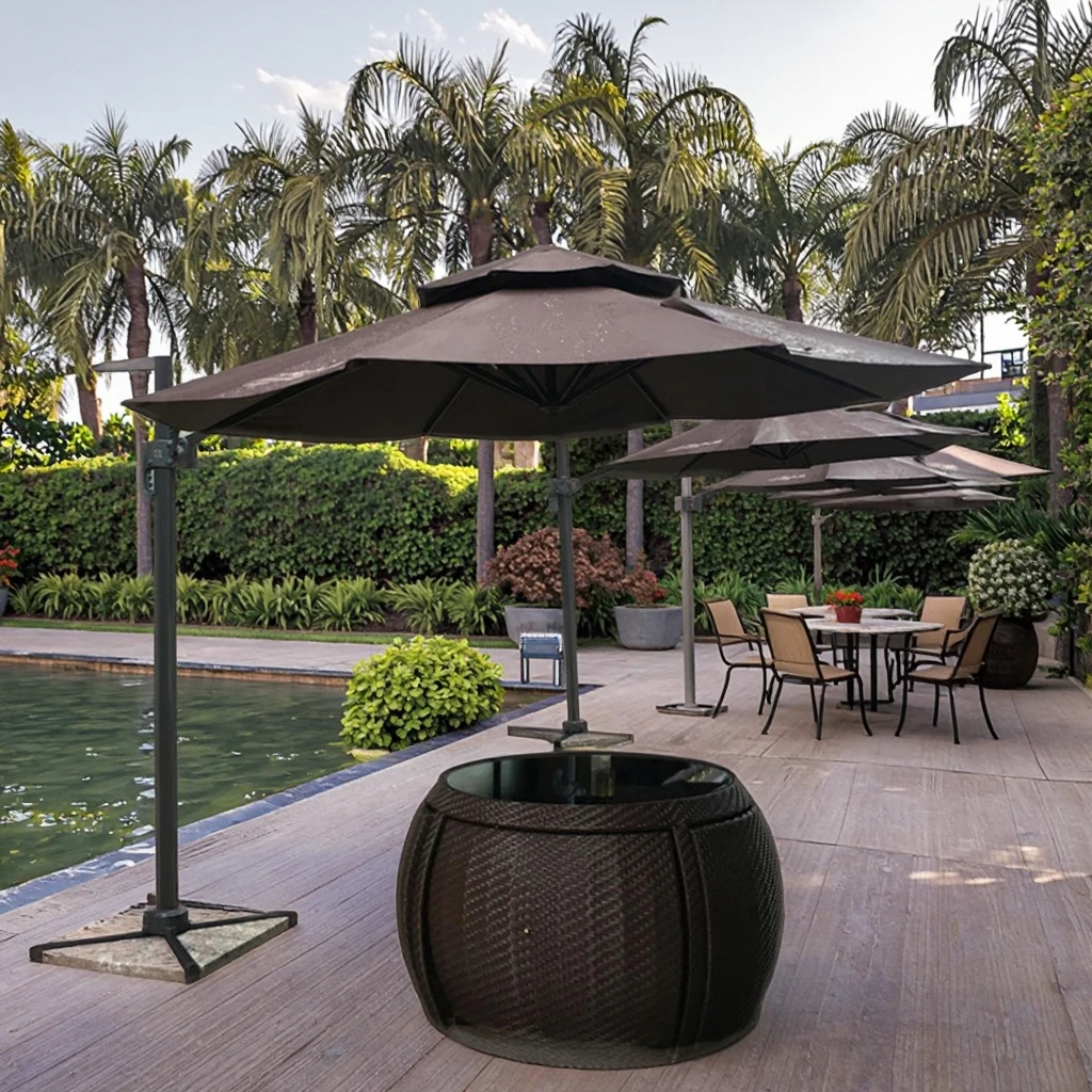 

Modern Design Outdoor Rattan Sofa Furniture Aluminum Garden Sets for Hotels