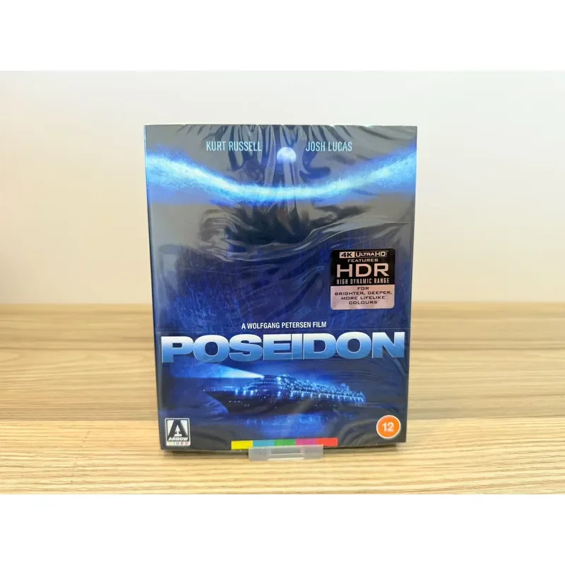 British Version Arrow 4K Blu Ray Poseidon Edition High Definition Movie Disc