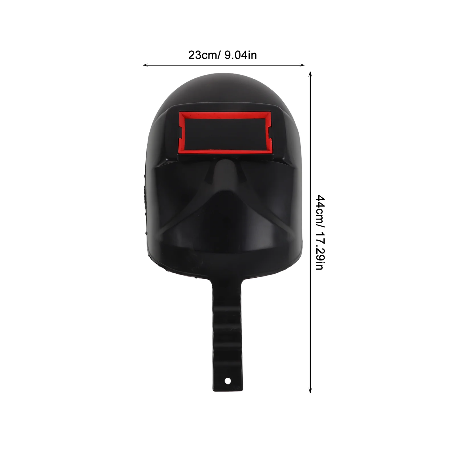 Máscara facial de soldadura de mano, Material de polipropileno, capucha de soldador reutilizable, visera de soldadura a prueba de chispas de plástico