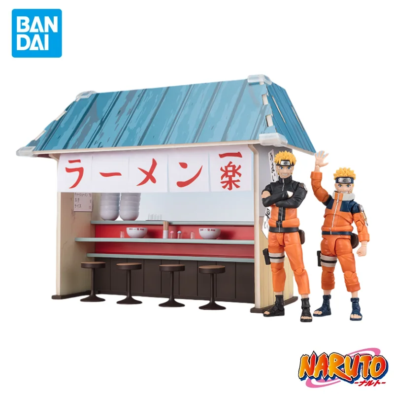 

In Stock Bandai Model Doll Brand New Boxed Shf Naruto Ramen Ichiraku Anime Characters Collectible Garage Kit Action Figure