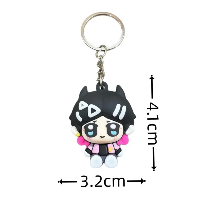 6PCS Valorant New Cute Chibi Character Keychain Double Sided Printed Acrylic Bag Lovely Collectible Backpack Charm Gift for Fans view 6
