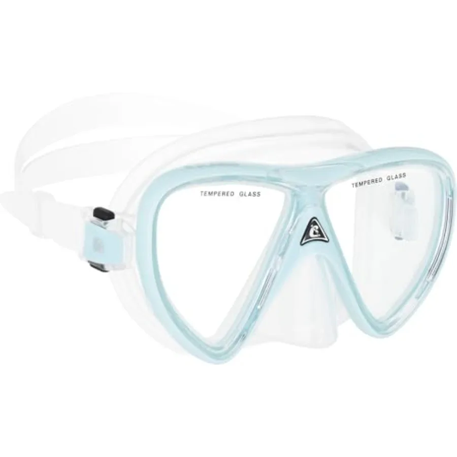 

Lightweight Adult Diving Mask with Silicone Skirt and Wide Field of View - Ikarus - Designed in Italy by